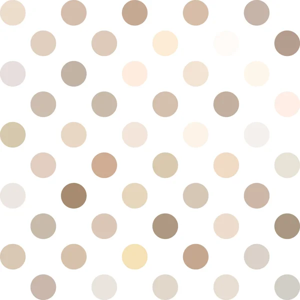 Kleurrijke Polka Dots achtergrond, creatief ontwerpsjablonen — Stockvector