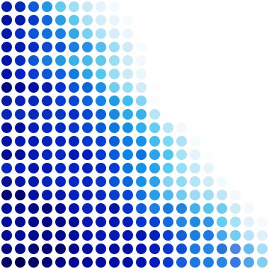 Mavi rastgele noktalar arka plan, yaratıcı tasarım şablonları