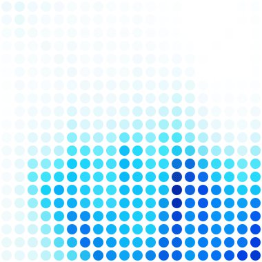 Mavi rastgele noktalar arka plan, yaratıcı tasarım şablonları