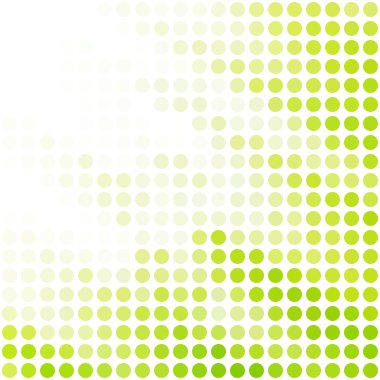 Yeşil rastgele noktalar arka plan, yaratıcı tasarım şablonları