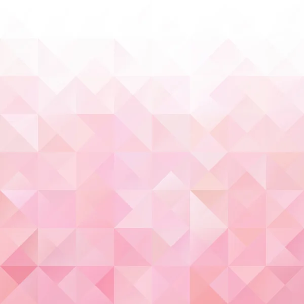 Pink Grid Mosaic Hintergrund, kreative Design-Vorlagen — Stockvektor