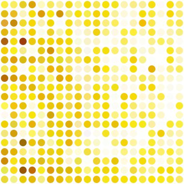 Sarı rastgele noktalar arka plan, yaratıcı tasarım şablonları
