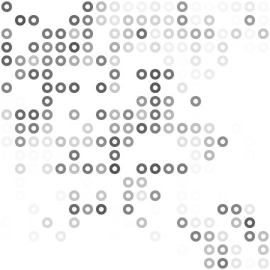 Gri beyaz Donuts arka plan, yaratıcı tasarım şablonları