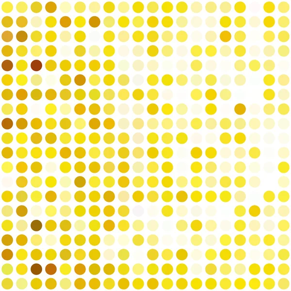 Yellow Random Dots Background, Creative Design Templates — Stock Vector