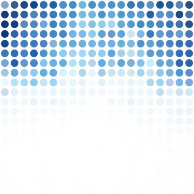 Mavi noktalar arka plan, yaratıcı tasarım şablonları