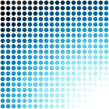 Mavi noktalar arka plan, yaratıcı tasarım şablonları