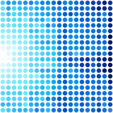 Mavi noktalar arka plan, yaratıcı tasarım şablonları