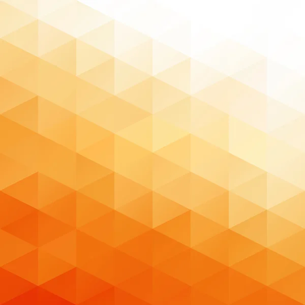 Orange Grid Mosaic Hintergrund, kreative Design-Vorlagen — Stockvektor