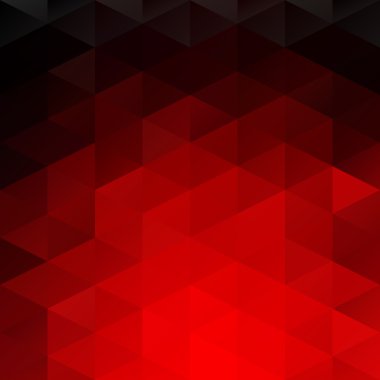 Kırmızı kılavuz Mozaik arka plan, yaratıcı tasarım şablonları