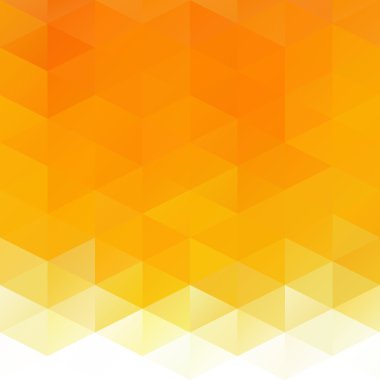 Turuncu Izgara Mozaik Arkaplan, Yaratıcı Tasarım Şablonları