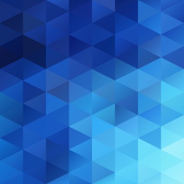 Mavi Izgara Mozaik Arkaplan, Yaratıcı Tasarım Şablonları