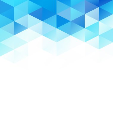 Mavi Izgara Mozaik Arkaplan, Yaratıcı Tasarım Şablonları