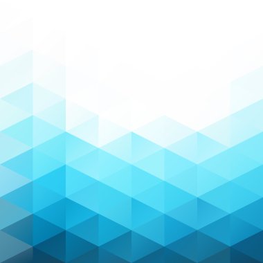 Mavi Izgara Mozaik Arkaplan, Yaratıcı Tasarım Şablonları