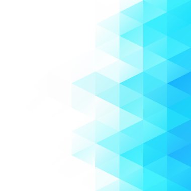 Mavi Izgara Mozaik Arkaplan, Yaratıcı Tasarım Şablonları