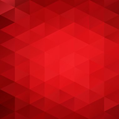 Kırmızı kılavuz Mozaik arka plan, yaratıcı tasarım şablonları