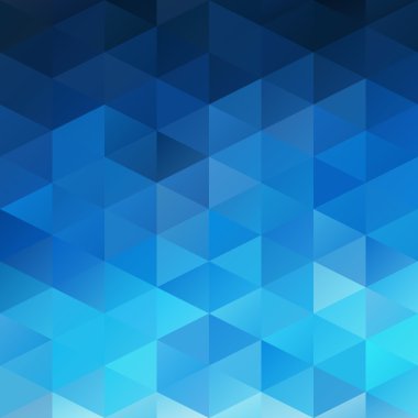 Mavi Izgara Mozaik Arkaplan, Yaratıcı Tasarım Şablonları