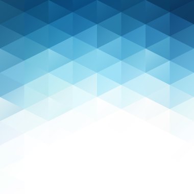 Mavi Izgara Mozaik Arkaplan, Yaratıcı Tasarım Şablonları