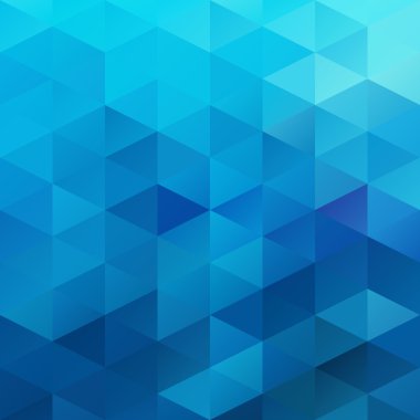 Mavi Izgara Mozaik Arkaplan, Yaratıcı Tasarım Şablonları