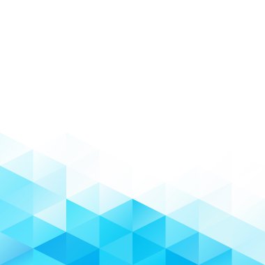 Mavi Izgara Mozaik Arkaplan, Yaratıcı Tasarım Şablonları