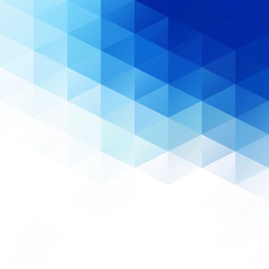 Mavi Izgara Mozaik Arkaplan, Yaratıcı Tasarım Şablonları