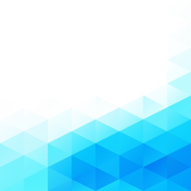 Mavi Izgara Mozaik Arkaplan, Yaratıcı Tasarım Şablonları