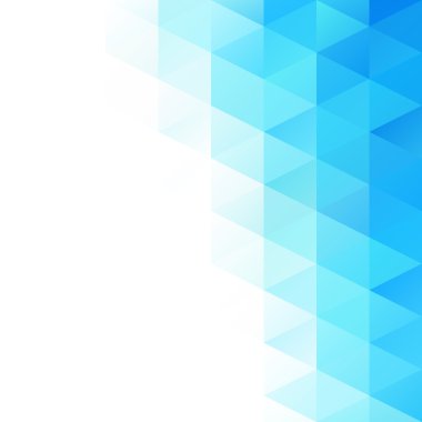 Mavi Izgara Mozaik Arkaplan, Yaratıcı Tasarım Şablonları