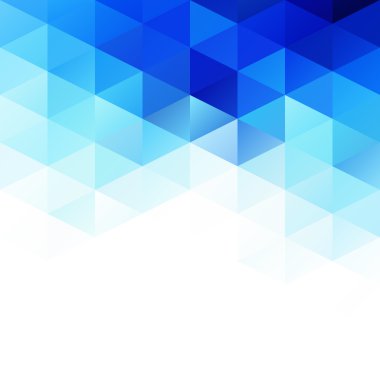 Mavi Izgara Mozaik Arkaplan, Yaratıcı Tasarım Şablonları