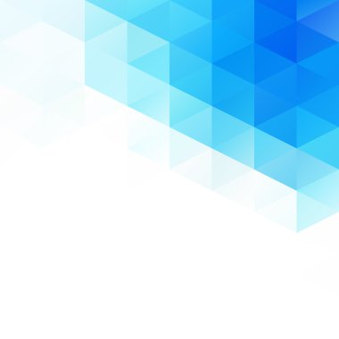 Mavi Izgara Mozaik Arkaplan, Yaratıcı Tasarım Şablonları