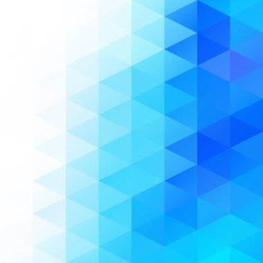 Mavi Izgara Mozaik Arkaplan, Yaratıcı Tasarım Şablonları