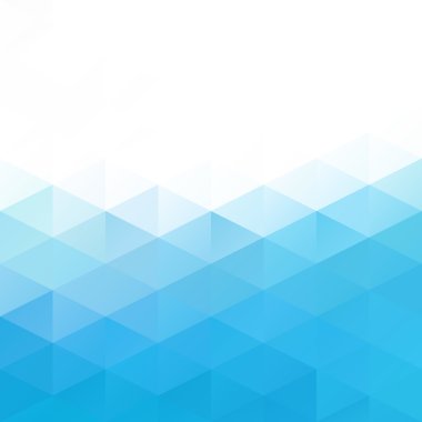 Mavi Izgara Mozaik Arkaplan, Yaratıcı Tasarım Şablonları