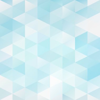 Mavi Izgara Mozaik Arkaplan, Yaratıcı Tasarım Şablonları