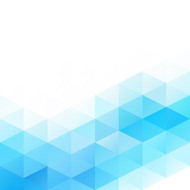 Mavi Izgara Mozaik Arkaplan, Yaratıcı Tasarım Şablonları