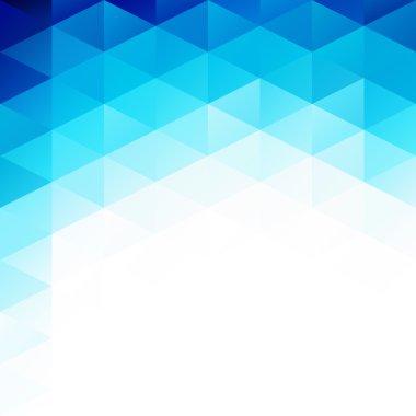 Mavi Izgara Mozaik Arkaplan, Yaratıcı Tasarım Şablonları