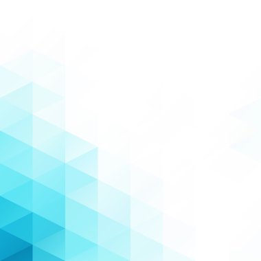 Mavi Izgara Mozaik Arkaplan, Yaratıcı Tasarım Şablonları