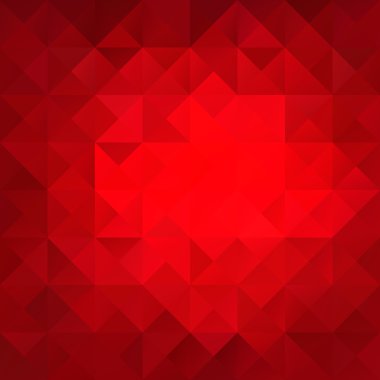 Kırmızı kılavuz Mozaik arka plan, yaratıcı tasarım şablonları