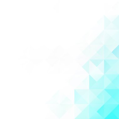 Mavi Izgara Mozaik Arkaplan, Yaratıcı Tasarım Şablonları