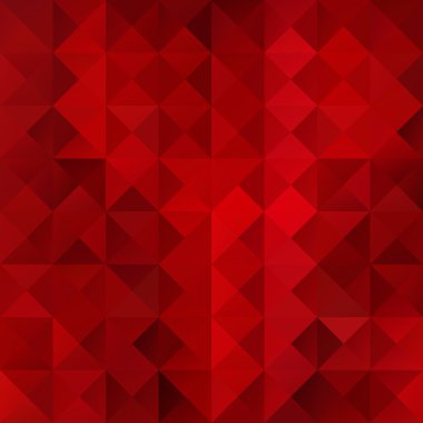 Kırmızı kılavuz Mozaik arka plan, yaratıcı tasarım şablonları