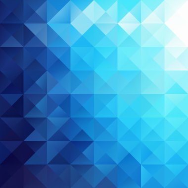 Mavi Izgara Mozaik Arkaplan, Yaratıcı Tasarım Şablonları