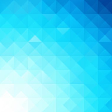 Mavi Izgara Mozaik Arkaplan, Yaratıcı Tasarım Şablonları