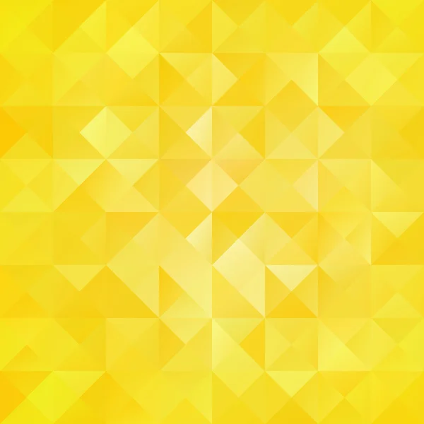 Gelber Gitter-Mosaik-Hintergrund, kreative Design-Vorlagen — Stockvektor