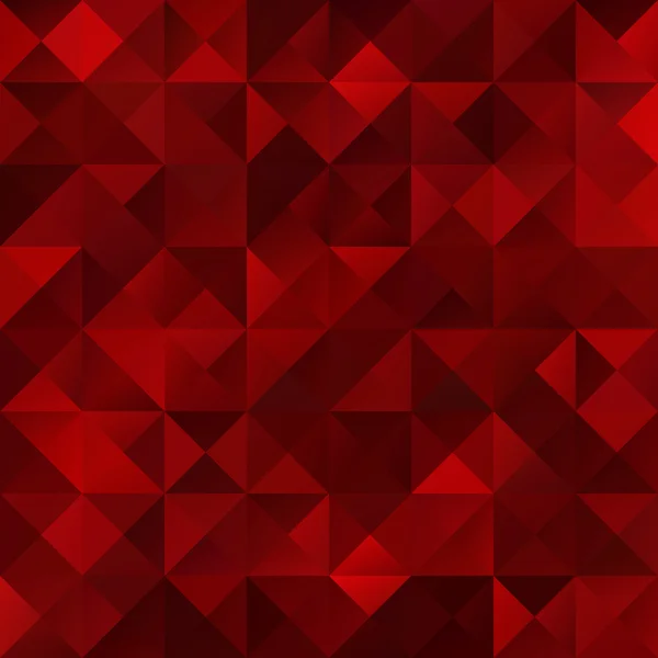 Sfondo mosaico griglia rossa, Modelli di design creativo — Vettoriale Stock