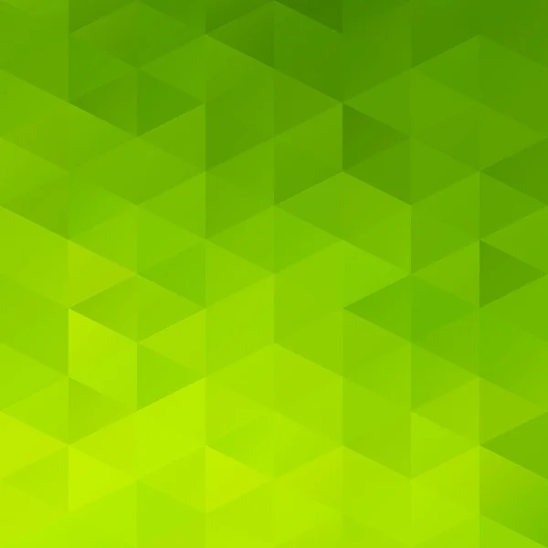 Fondo de mosaico de rejilla verde, Plantillas de diseño creativo — Vector de stock