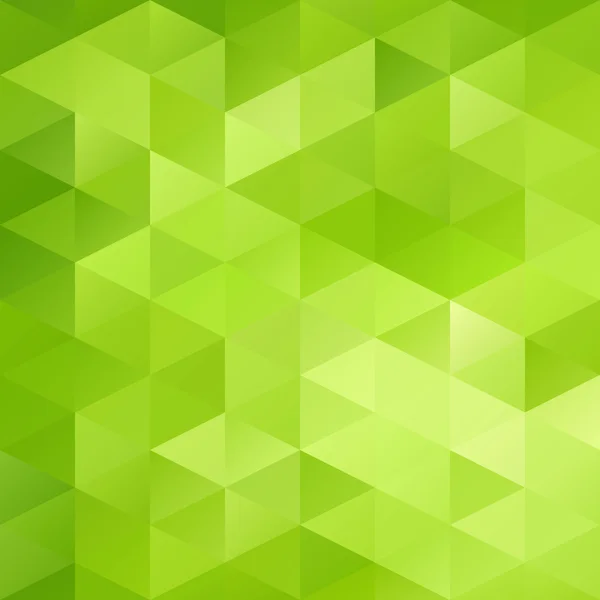 Zöld rács mozaik háttér, kreatív tervezési sablonok — Stock Vector