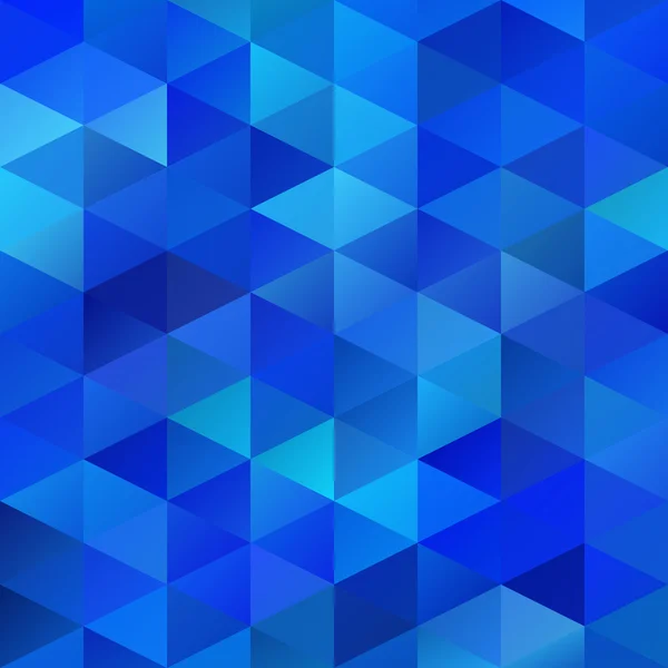 Blue Grid Mosaic Background, Creative Design Templates — Stock Vector