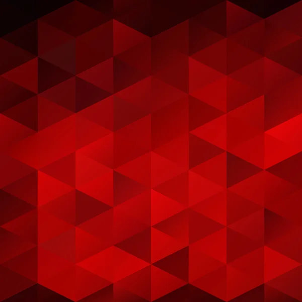 Kırmızı kılavuz Mozaik arka plan, yaratıcı tasarım şablonları — Stok Vektör
