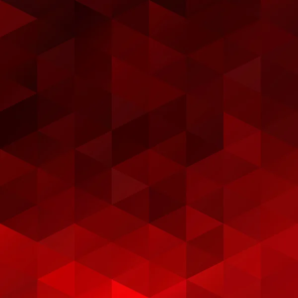 Red Grid fondo de mosaico, plantillas de diseño creativo — Vector de stock