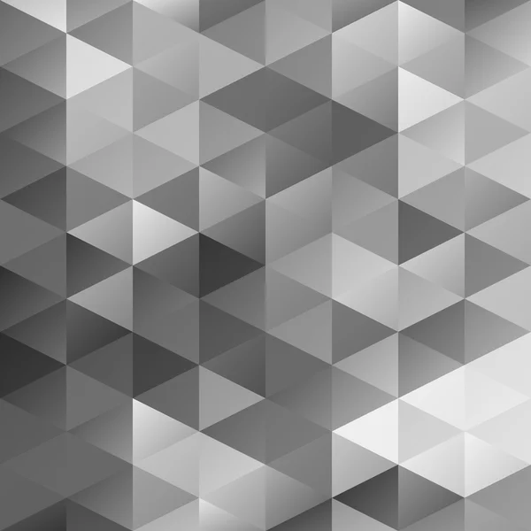 Gris Blanco Rejilla Mosaico Fondo, Plantillas de diseño creativo — Vector de stock