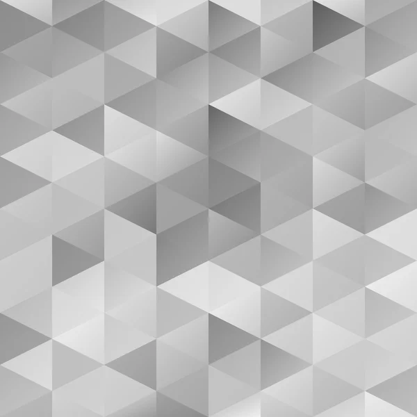 Grauweißer Grid-Mosaik-Hintergrund, kreative Design-Vorlagen — Stockvektor