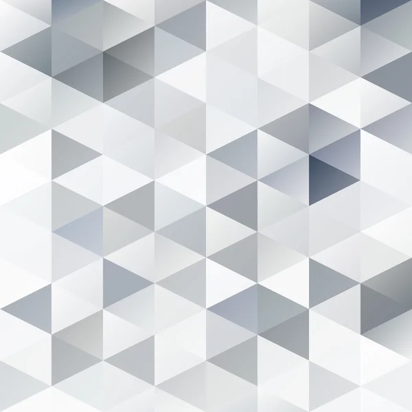 Gris Blanco Rejilla Mosaico Fondo, Plantillas de diseño creativo — Vector de stock