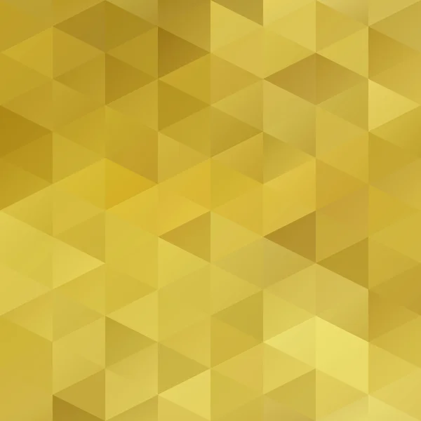 Yellow Grid Mosaic Background, Creative Design Template — 스톡 벡터